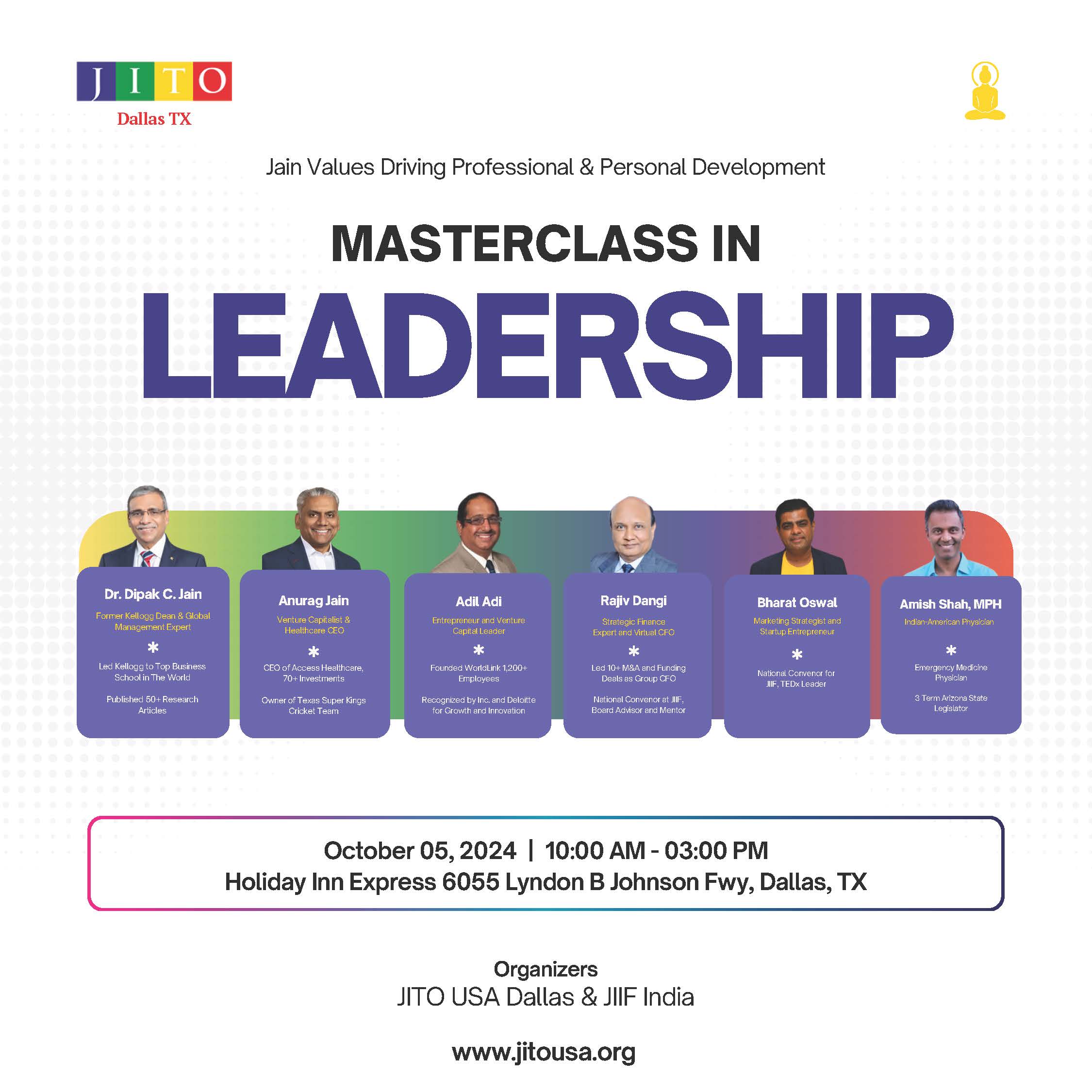 JITO USA Dallas - Masterclass in Leadership Conference