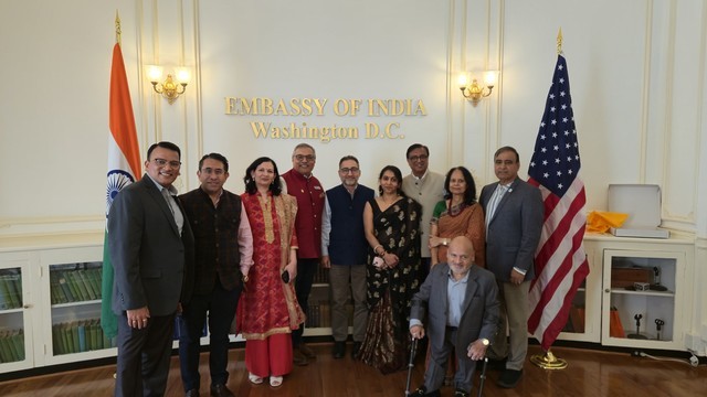 Embassy of India group photo