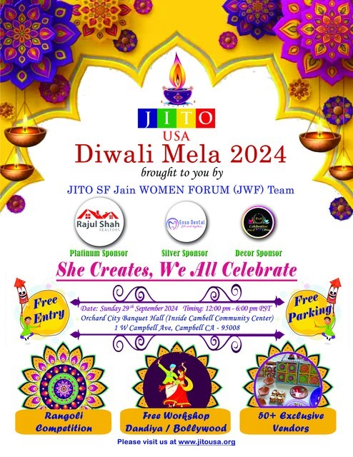 JITO USA San Francisco JWF DIWALI MELA 2024